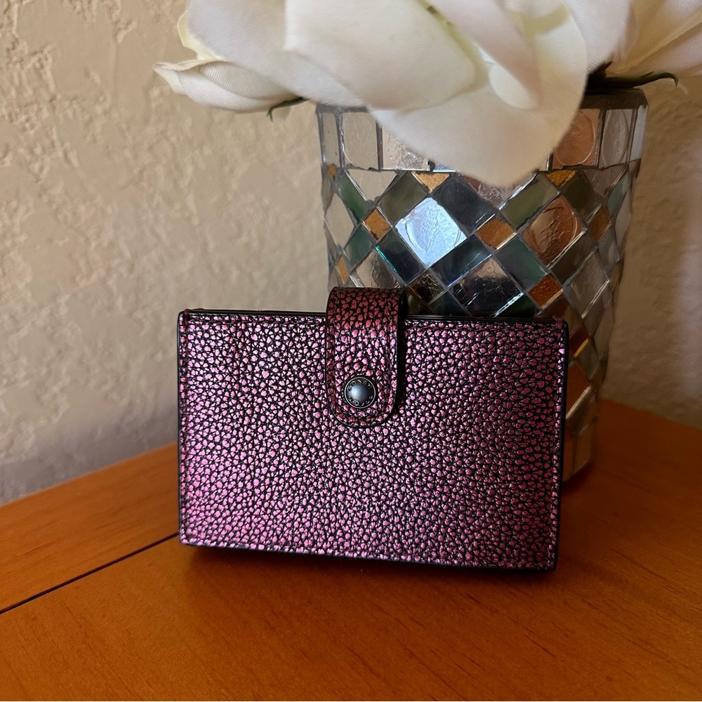NWOT Coach 1941 Accordion Card Case Wallet